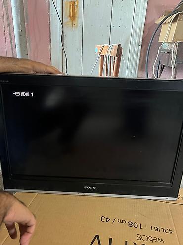sony televizor: Sony BRAVIA televizor. Pultu yoxdu Şəkillərdə göründüyü kimi cihazın — 1
