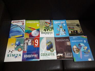 Tədris ədəbiyyatı: 2ve daha cox alsaz 3.50den teze Dəstə daxil olan fənlər: - Riyaziyyat