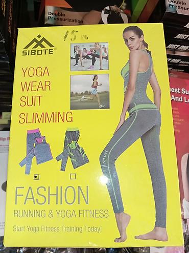 Kişi geyimləri: Sibote fitness məhsulları 1) Sibote Yoga Wear Suit – Slimming - Qaçış — 1