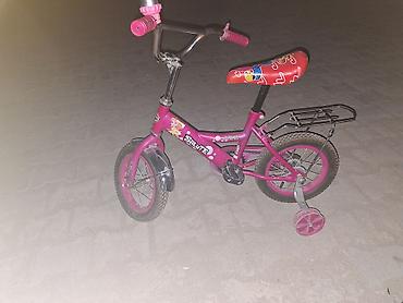 işlenmiş velosiped: Uşaq velosipedi – Salute markası, qızlar üçün pink rəngdə — 4