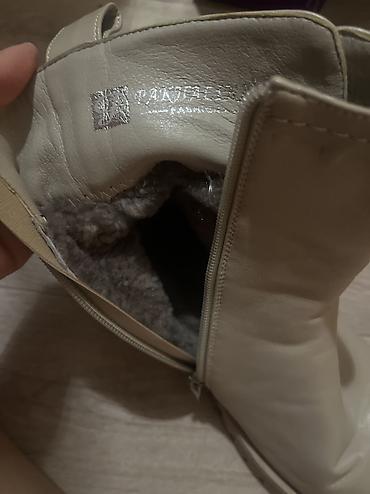 moon boot: Сапоги, 39, Fashion, Б/у, цвет - Бежевый, Самовывоз, Платная доставка — 2
