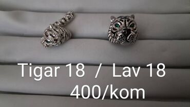 Prstenje: Ženski prsten, Swarovski, Materijal: Hirurški čelik — 9