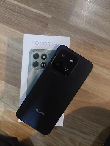 Honor X6b, 128 GB, rəng - Qara, Düyməli, Sensor, Barmaq izi