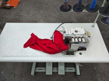 швейная машинка оверлог: Тигүүчү машина Juki, Оверлок, Жарым автоматтык