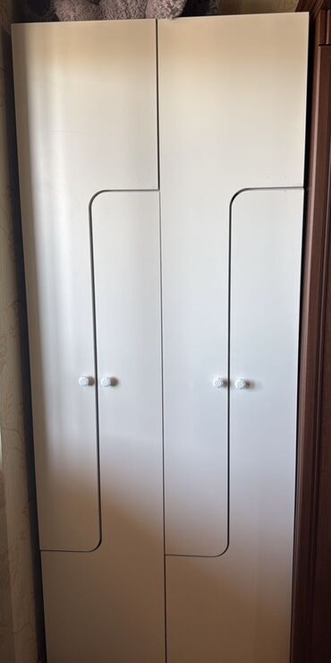 uşaq şkaf: Açılan, 4 qapılı Düz dolab, Qarderob, paltar dolabı