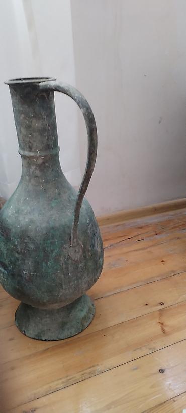 ibrik: Bürünc su tökmə qabı (ibrik) - Material: tökmə bürünc - Rəng — 3