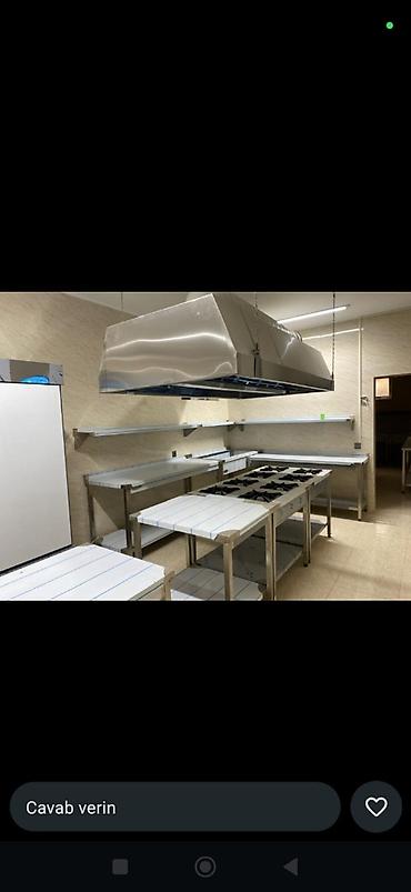 Оборудование для ресторанов, кафе: Restoran Metbext Avadanliqlarin Hazirlanmasi, Her Ölçüde ve Formada — 9