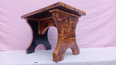 Ev üçün digər mebel: Koridor üçün mini oturacaglar, əl işidir. Ən ucuz oturacag 45 azn — 4