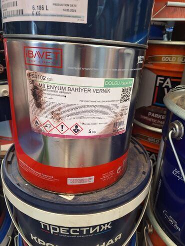композитные газовые баллоны: Полиуретановый барьерный лак Milenyum Barrier Vernik от BAVET в