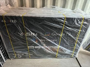 google: Телевизоры- yasin 75Q90 и 190 см 75" 4k (google tv) - описание — 1