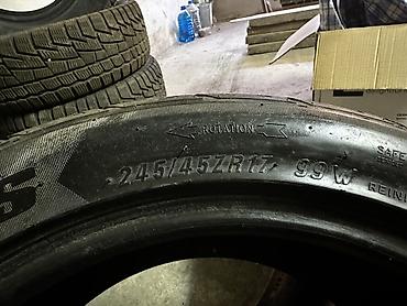245: Шины 245 / 45 / R 17, Лето, Б/у, Легковые, Maxxis — 3