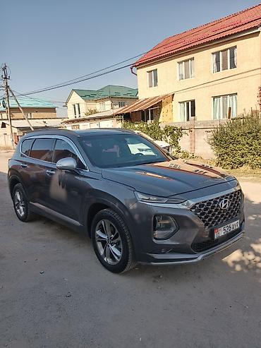 gray f17: Hyundai Santa Fe: 2019 г., 2.2 л, Автомат, Дизель, Кроссовер — 3