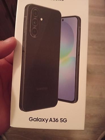 kredi x: Samsung Galaxy A36, 256 GB, rəng - Qara, İki sim kartlı — 1