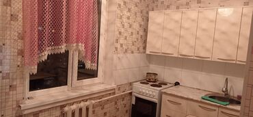 квартиры в бишкеке аренда на долгий срок: 1 бөлмө, Чогуу жашоосу жок, Толугу менен эмереги бар