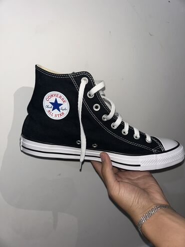 Кроссовки и спортивная обувь: Мужские кроссовки, 44, Converse, Новый, цвет - Черный