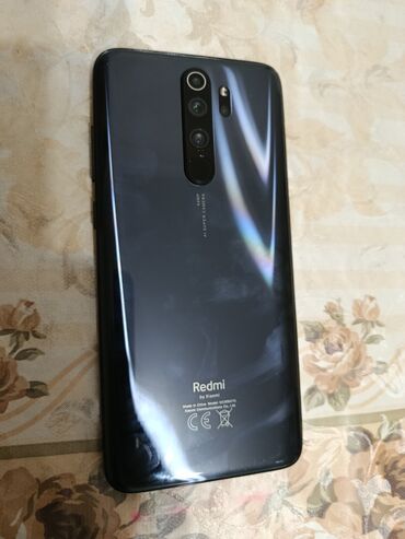 купить телефон xiaomi redmi note 8: Redmi, Redmi Note 8 Pro, Колдонулган, 128 ГБ, түсү - Көк, 2 SIM