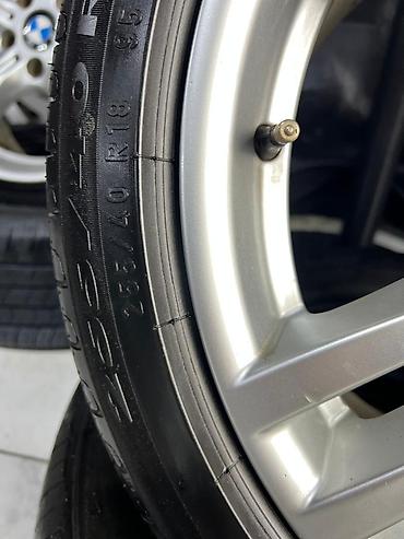 диски f30: Колеса в сборе 225 / 45 / R 18, Всесезонная, Б/у, Комплект, Легковые, Литые, отверстий - 5 — 4
