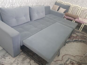 двухярустный диван: Цвет - Голубой, Б/у