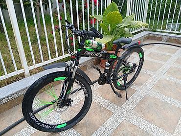 Dağ velosipedləri: Panther dağ velosipedi - Geniş profilli 26" təkərlər, iri protektor – — 2