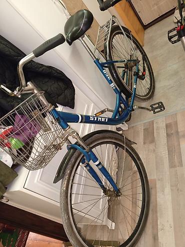 velosiped masin: Şəhər/komfort tipli velosiped – START 350 - Rəng: mavi, polad — 1