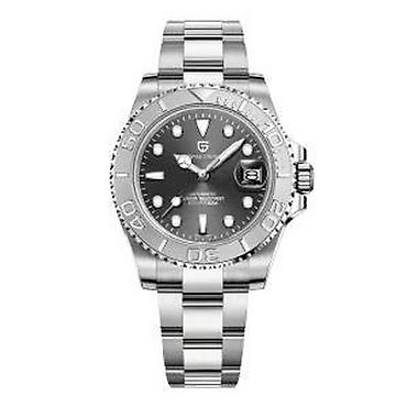 Ručni satovi: PAGANI DESIGN PD-1651 - Siva -Rolex YACHT MASTER Homage Potpuno nov — 20