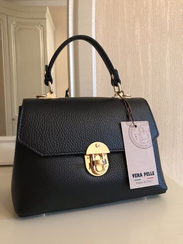 черные женские сумки: Новая женская сумочка, натуральная кожа, Италия, оригинал, удобная