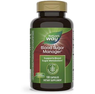 Nature’s Way Blood Sugar Manager / Blood Sugar Support – bitki mənşəli
