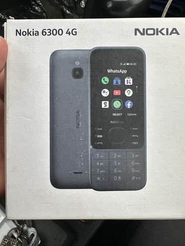 nokia 215 4g qiymeti: Nokia 6300 4G, rəng - Göy, Düyməli