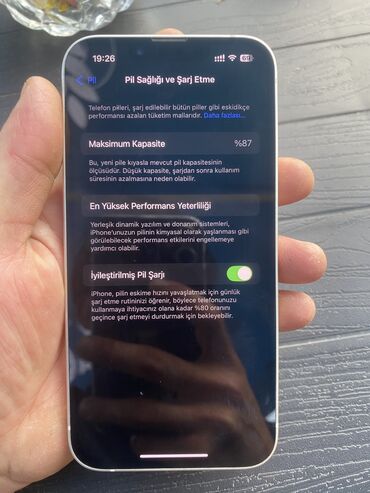 karcher ikinci el: IPhone 14, 128 GB, Ağ, Face ID