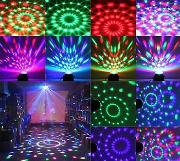 Другое освещение: Диско-шар цветомузыкальный 7 цветов и 12 режимов Создаёт эффект — 8