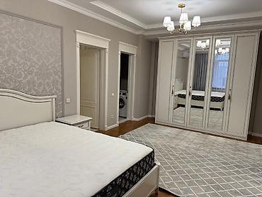 Долгосрочная аренда квартир: Сдаётся 3-комнатная квартира в ЖК «Фрунзе» (Ала-Арча) 124 м², 4 этаж — 4