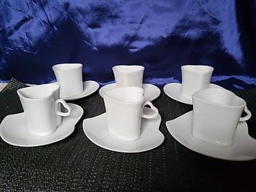 Kuhinjski setovi: Soljice za kafu,vintaz porcelanske. Soljice za kafu,nigde okrzane — 6