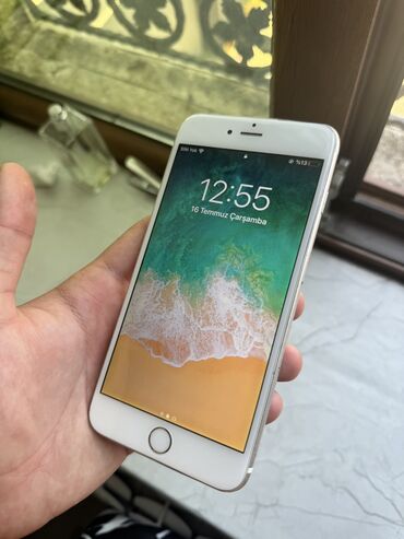 telefon 2 ci el: IPhone 6 Plus, 64 GB, Matte Gold, Barmaq izi