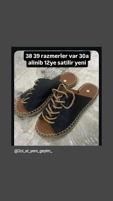 eqa shoes qarayev unvan: Ölçü: 38, rəng - Qara, Yeni