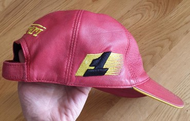 new yorker kacketi: Baseball cap, color - Red