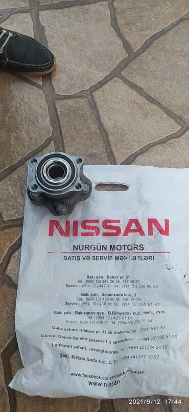 stupica pacemnik: Nissan Murano ucun arxa stupsiya. Orjinal. 1 il once nurgun motorsdan