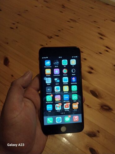 iphone 13 dubay: IPhone 8 Plus, 64 GB, Qırmızı, Barmaq izi