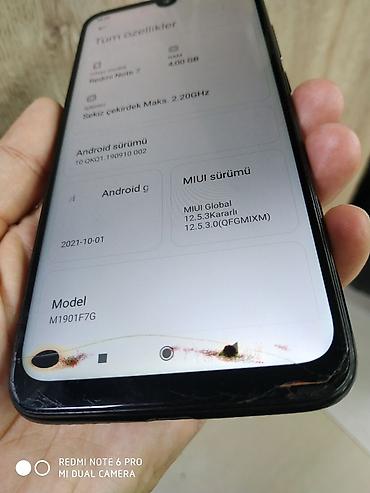 mabil telefon: Redmi Note 7, 64 GB, rəng - Qara, Barmaq izi — 3
