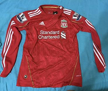 kohne adidas: Futbolka, Adidas, L, rəng - Qırmızı — 1