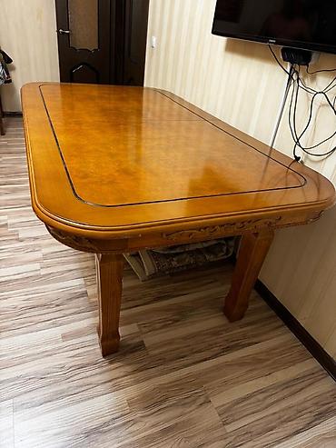dressing table: Стол трансформер Для зала, Раскладной стол, цвет - Коричневый — 5