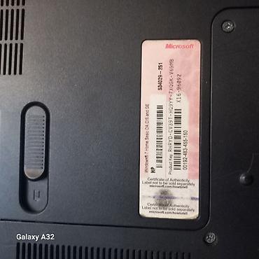 notebook ehtiyat hisseleri: Prosessoru işləmir.Ekran işləyir, korpus sağlamAdaptor işlək.Qiymət — 2
