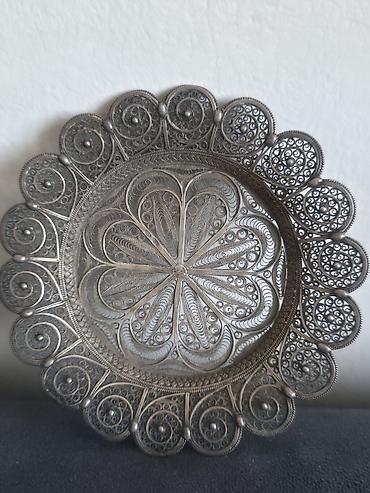 Qab-qacaq və mətbəx ləvazimatları: Çay dəsti, rəng - Gümüşü, Metal — 2