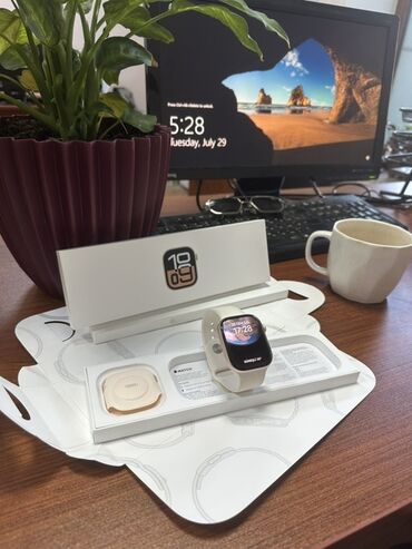 Smart saat, Apple, Sensor ekran, rəng - Ağ
