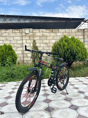 velo satışı: STRIM V520 qatlanan dağ velosipedi - Qatlanan alüminium/metal korpus — 1