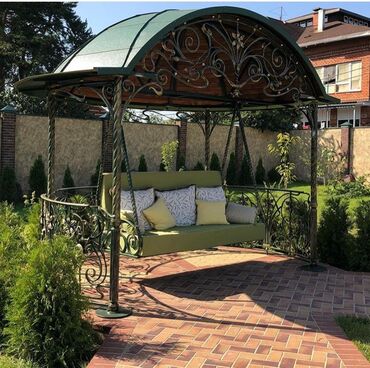 Yelləncəklər: Yeni, Skamya-yelləncəl, Zontikli, Metal — 9