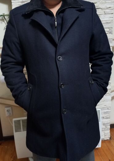 Пальто: Продаю мужское пальто 54размера Кашемир Турция