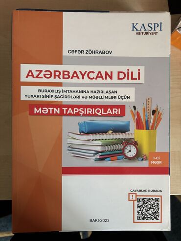 Testlər: Azərbaycan dili Testlər 10-cu sinif, Kaspi, 1-ci hissə, 2023 il lalafo.az -da Testlər: Azərbaycan dili Testlər 10-cu sinif, Kaspi, 1-ci hissə, 2023 il