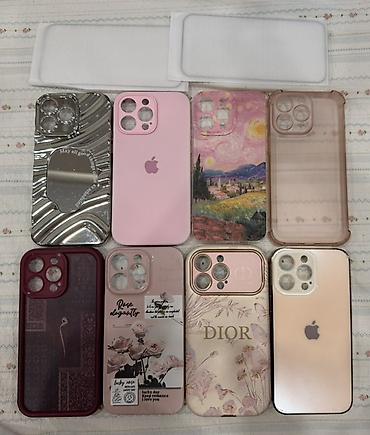 Чехлы и 2 защитных стекла для iPhone 14 про макс В наборе 8 вариантов at lalafo.kg Чехлы и 2 защитных стекла для iPhone 14 про макс В наборе 8 вариантов
