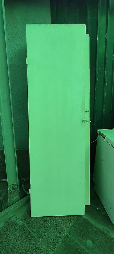 дверные: Межкомнатная дверь, Б/у, Со стеклом, Одностворчатая, Деревянная, Распашная, цвет - Белый — 2