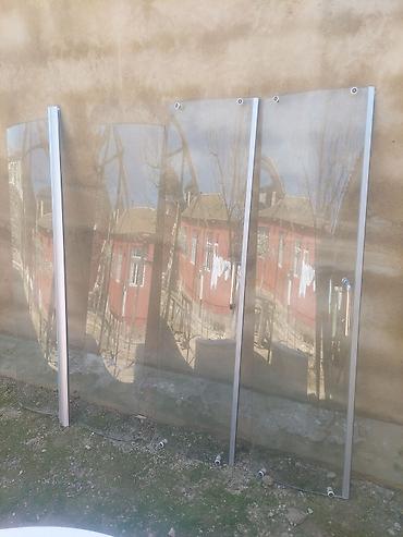 duş: Künc duş kabinası komplekti Tərkibi: - Akril künc vannası/tray — 3